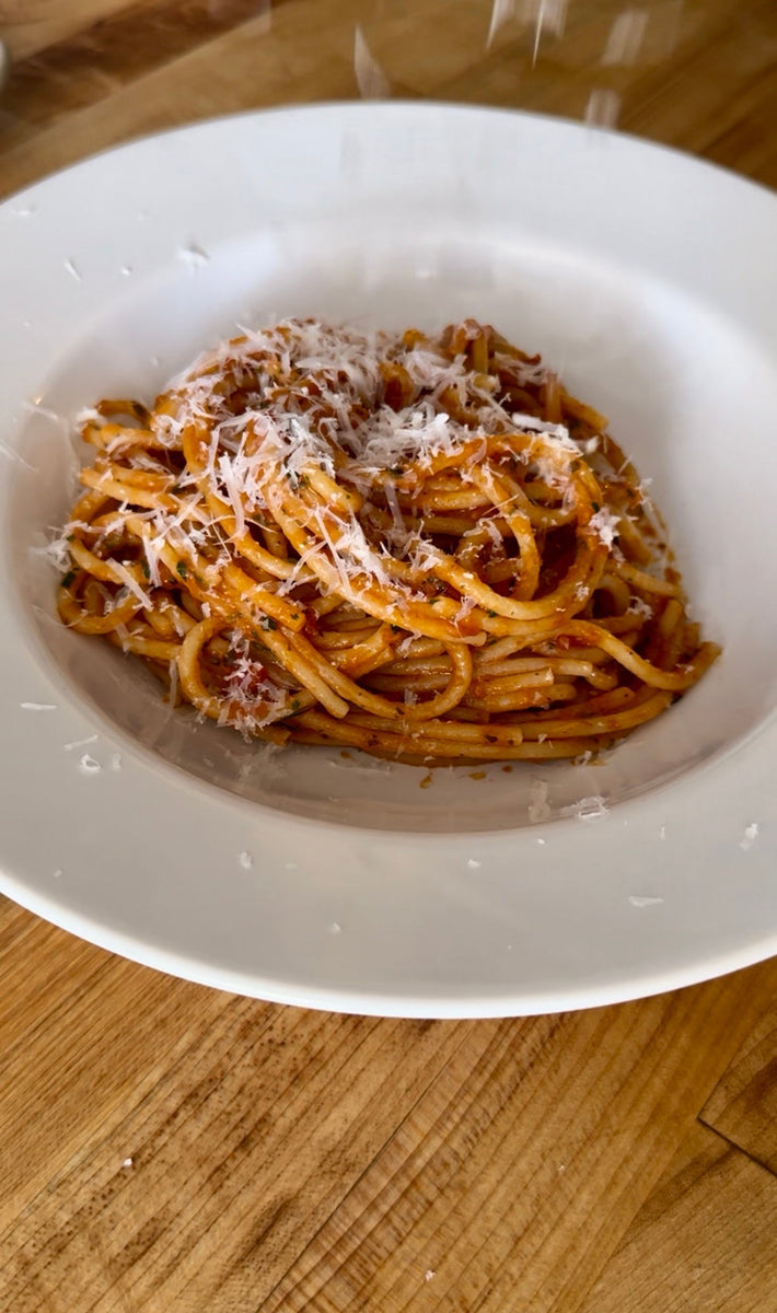 Spaghetti Marinara with Anchovies – Ciao Pappy