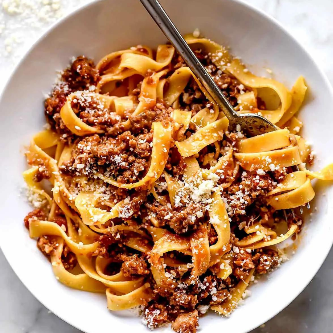 Pappardelle Bolognese – Ciao Pappy